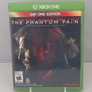 Metal Gear Solid V: The Phantom Pain Day One Edition - Xbox One - (CIB)‎ w/ Map